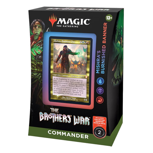 Commander: The Brothers' War: "Mishra's Burnished Banner" Commander Deck