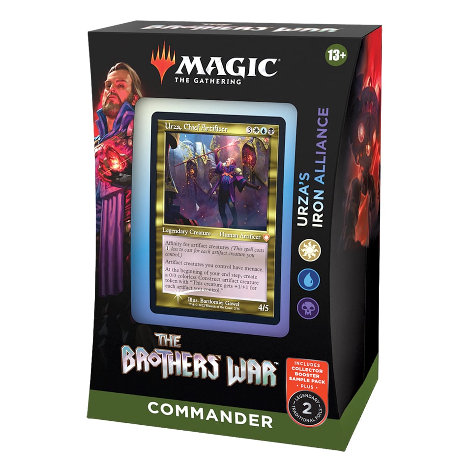 Commander: The Brothers' War: "Urza's Iron Alliance" Commander Deck