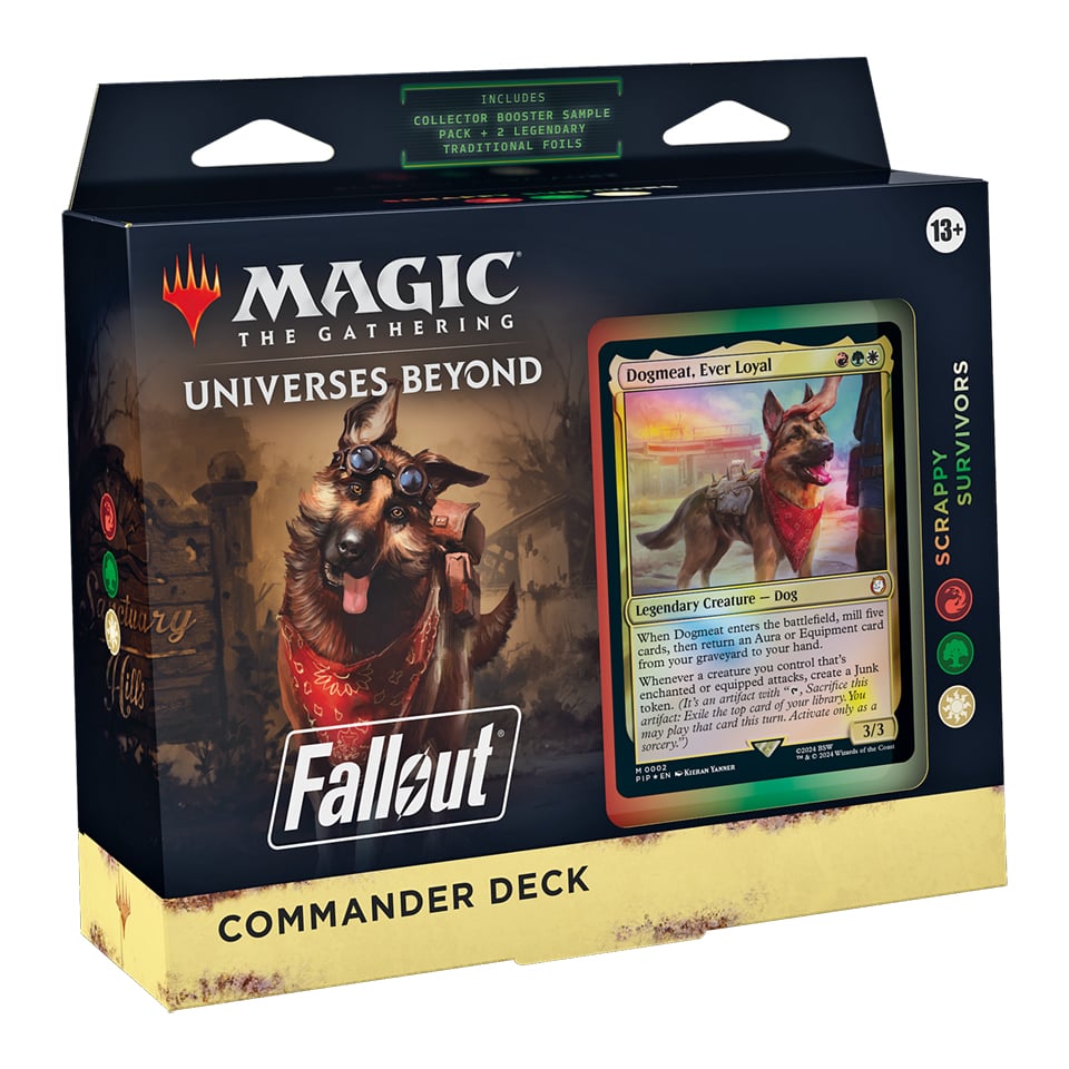 Universes Beyond: Fallout: "Scrappy Survivors" Commander Deck