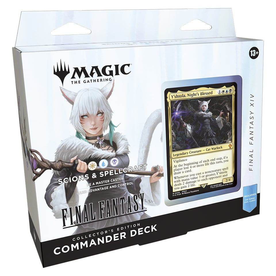 Commander: Magic: The Gathering - FINAL FANTASY: "Scions & Spellcraft" Commander Deck: Collector's Edition