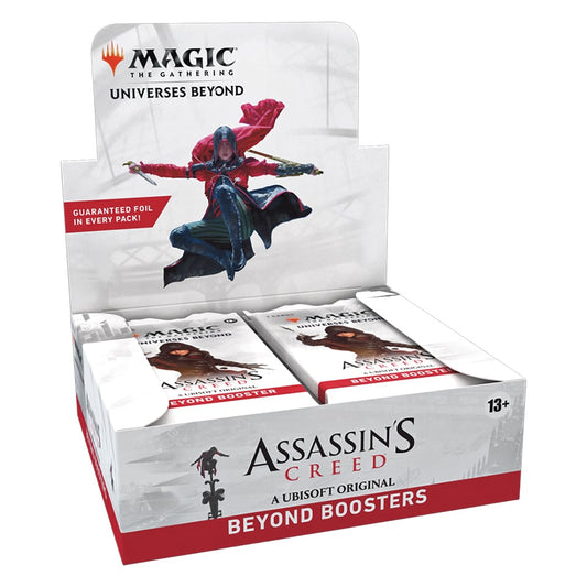 Universes Beyond: Assassin's Creed Beyond Booster Display