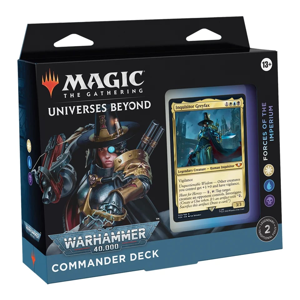 Universes Beyond: Warhammer 40,000: "Forces of the Imperium" Commander Deck