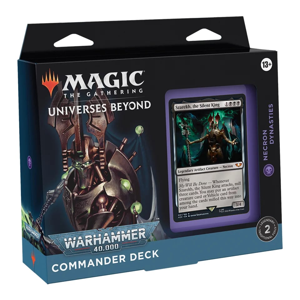 Universes Beyond: Warhammer 40,000: "Necron Dynasties" Commander Deck