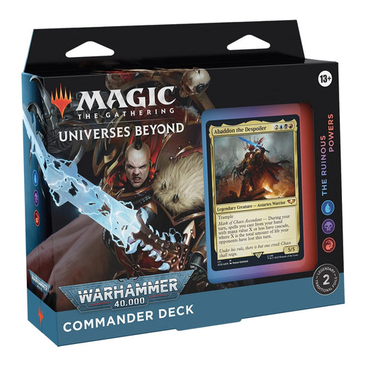 Universes Beyond: Warhammer 40,000: "The Ruinous Powers" Commander Deck